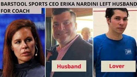  Barstool Sports CEO Erika Nardini was elected to WWEs Board of Directors and the news was made public on October 5th. . Erika nardini divorce